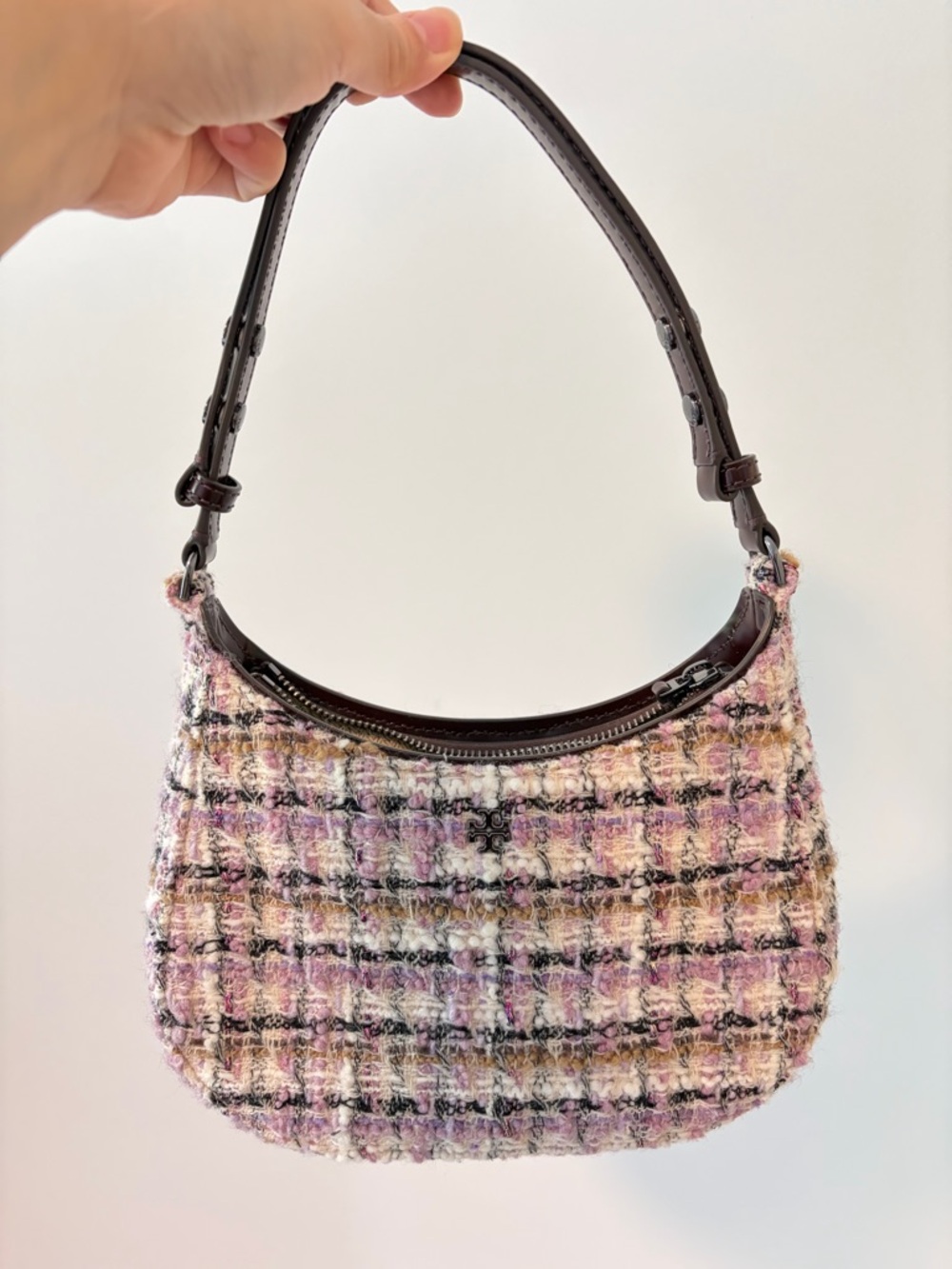 Tory Burch Emerson tweed shoulder bag